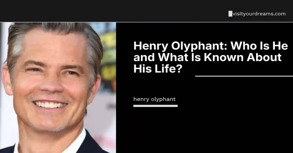 henry olyphant